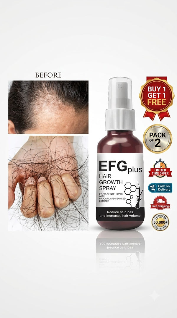 Hair Growth Spray – 50ml (Pack of 2)