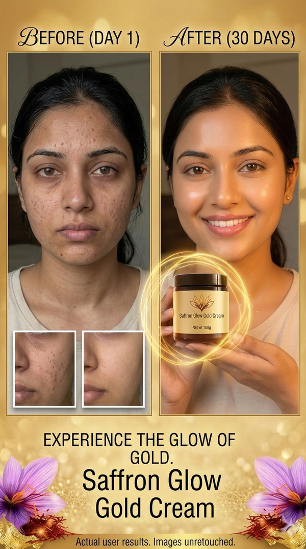 Saffron Glow Gold Cream