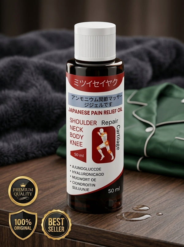 Japanese Pain Releif Oil 400ML (Pack of 2)